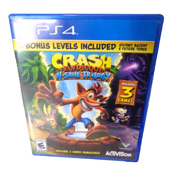 Crash Bandicoot N. Sane Trilogy - Sony PlayStation 4 Tested Works - Picture 2 of 5